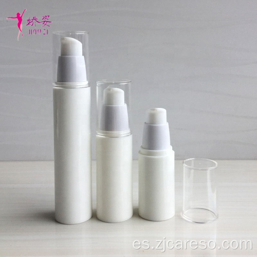 Botellas sin aire de la loción de la botella de empaquetado cosmética de la forma 15ml